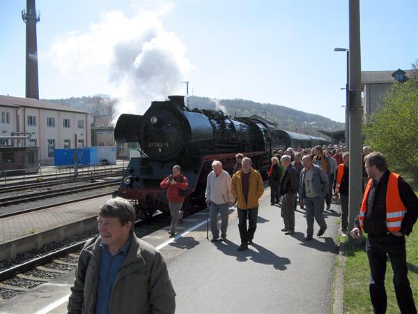 Ankunft in Meiningen, ©Stefan Scholz